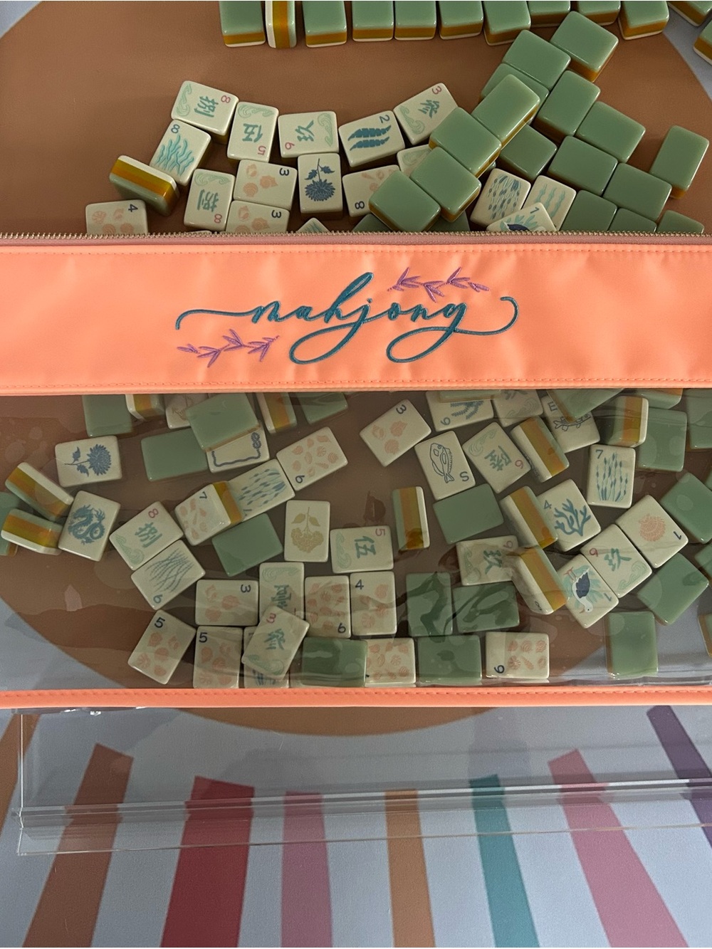 NWT Oh My Mahjong Tile Bag - Picture 2 of 4